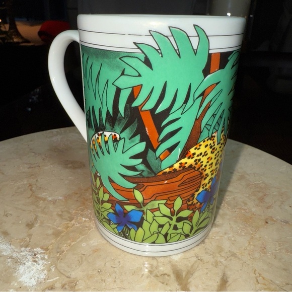 6 Dunoon Of Scotland Mugs Cheetahs~Kenya By Ruth Boden African Animal Stoneware* - Picture 8 of 16